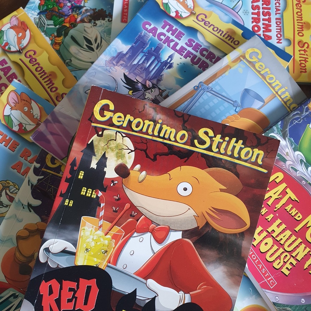 Lot of 12 Geronimo Thea Stilton Scholastic Chapter Books